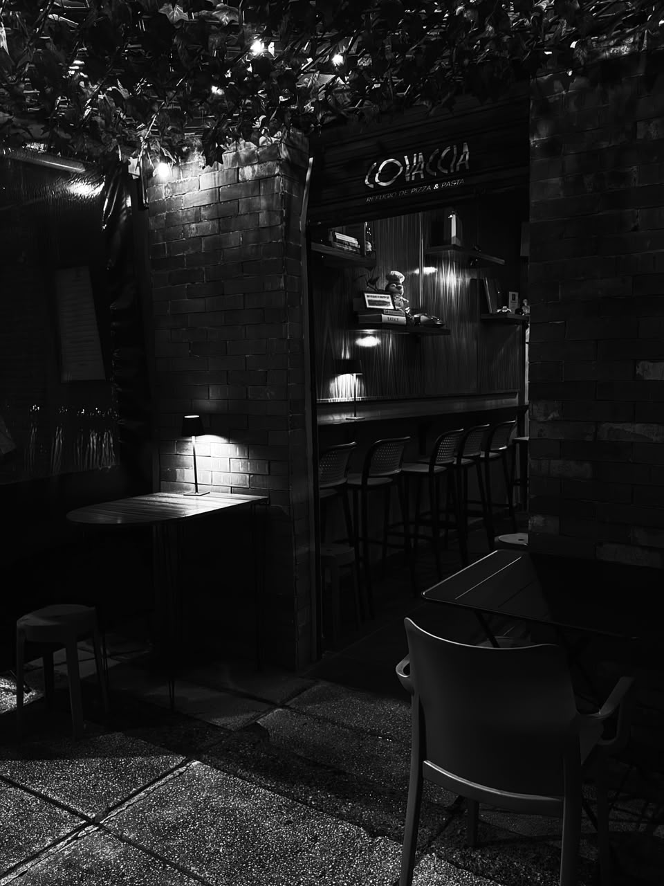 Covaccia. Refugio de Pizza y Pasta.